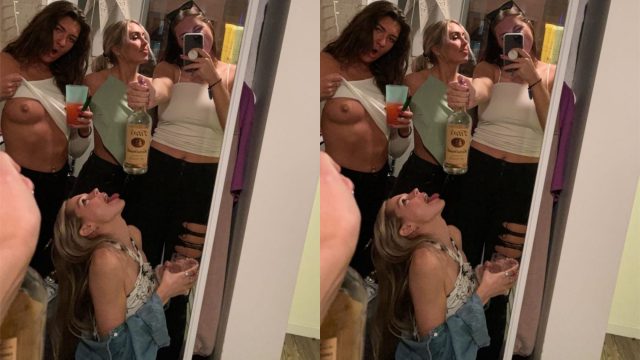 Wisconsin Volleyball Team Nude On Mirror – Video