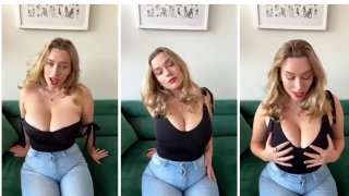 Avalon Hope Nude Boobs Squeeze Onlyfans Video