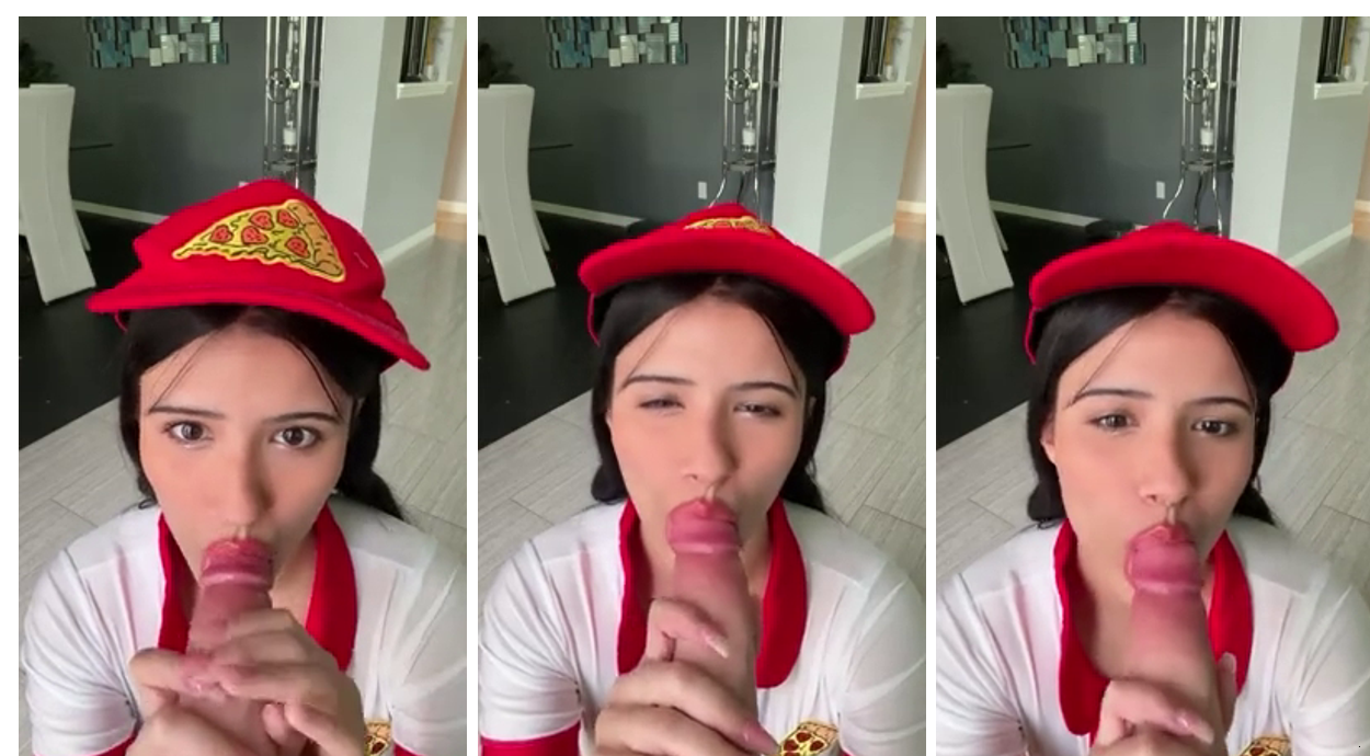 Strawberrytabby Pizza Delivery Blowjob Onlyfans Video